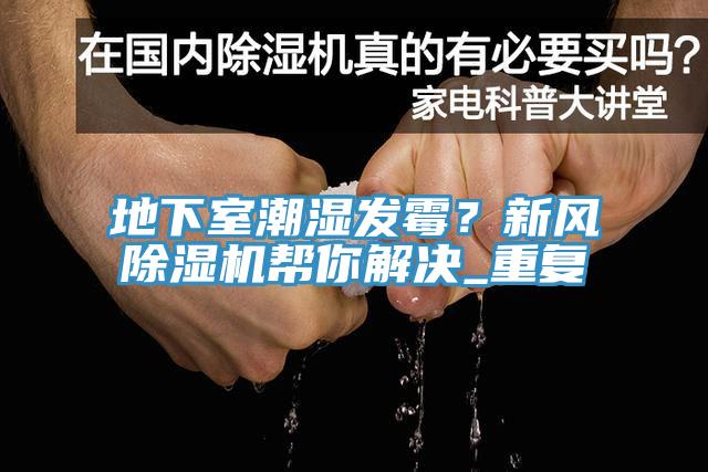 地下室潮濕發黴？新風榴莲视频官网APP幫你解決_重複