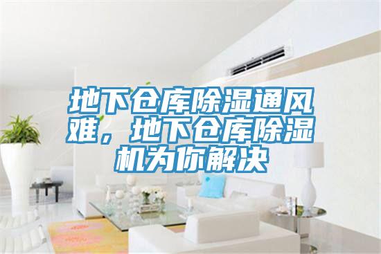 地下倉庫除濕通風難，地下倉庫榴莲视频官网APP為你解決
