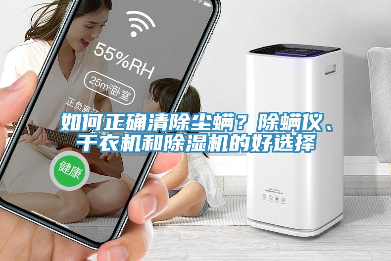 如何正確清除塵蟎？除蟎儀、幹衣機和榴莲视频官网APP的好選擇