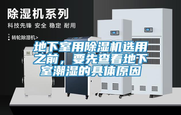 地下室用榴莲视频官网APP選用之前，要先查看地下室潮濕的具體原因