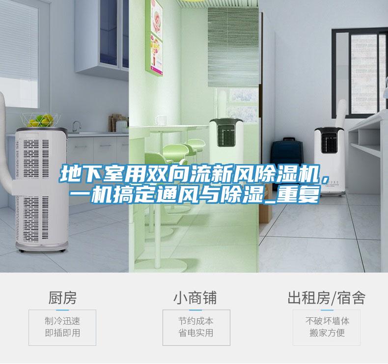 地下室用雙向流新風榴莲视频官网APP，一機搞定通風與除濕_重複