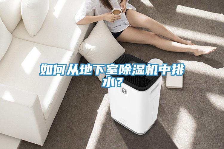 如何從地下室榴莲视频官网APP中排水？