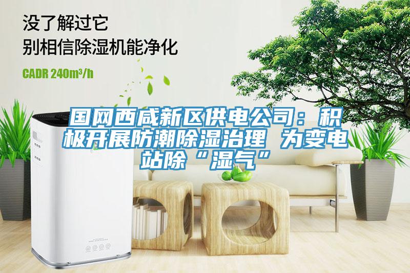 國網西鹹新區供電公司：積極開展防潮除濕治理 為變電站除“濕氣”