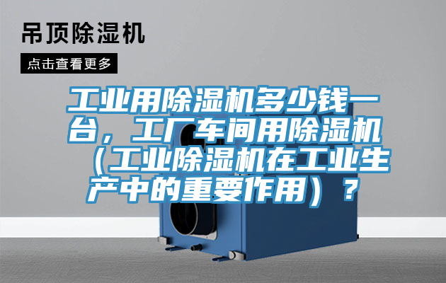 工業用榴莲视频官网APP多少錢一台，工廠車間用榴莲视频官网APP（工業榴莲视频官网APP在工業生產中的重要作用）？