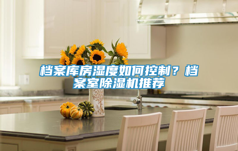 檔案庫房濕度如何控製？檔案室榴莲视频官网APP推薦