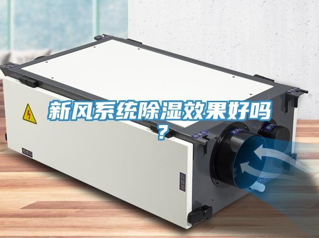 新風係統除濕效果好嗎？
