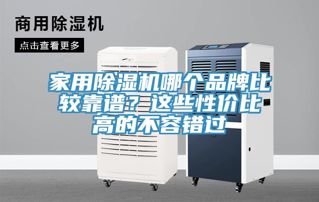 家用榴莲视频官网APP哪個品牌比較靠譜？這些性價比高的不容錯過