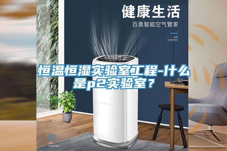 恒溫恒濕實驗室工程-什麽是p2實驗室？