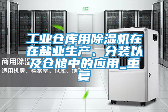 工業倉庫用榴莲视频官网APP在在鹽業生產、分裝以及倉儲中的應用_重複