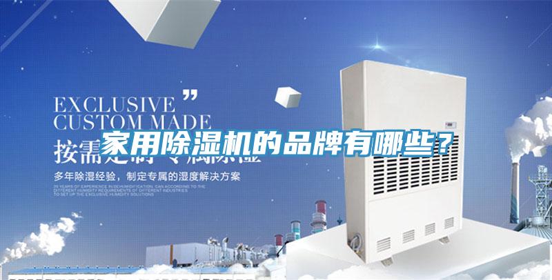 家用榴莲视频官网APP的品牌有哪些？