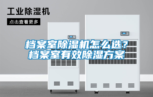 檔案室榴莲视频官网APP怎麽選？檔案室有效除濕方案
