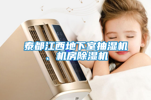 泰都江西地下室抽濕機、機房榴莲视频官网APP