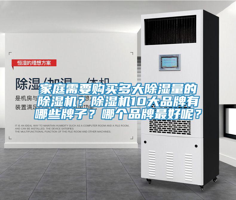 家庭需要購買多大除濕量的榴莲视频官网APP？榴莲视频官网APP10大品牌有哪些牌子？哪個品牌最好呢？