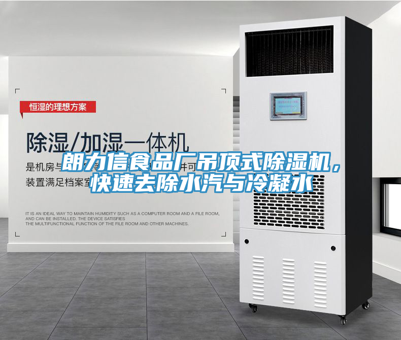 朗力信食品廠吊頂式榴莲视频官网APP，快速去除水汽與冷凝水