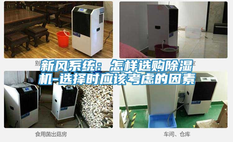 新風係統：怎樣選購榴莲视频官网APP-選擇時應該考慮的因素