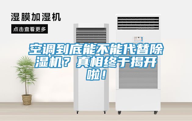 空調到底能不能代替榴莲视频官网APP？真相終於揭開啦！