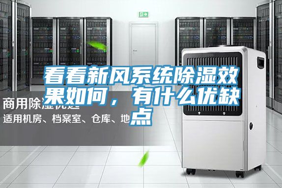看看新風係統除濕效果如何，有什麽優缺點