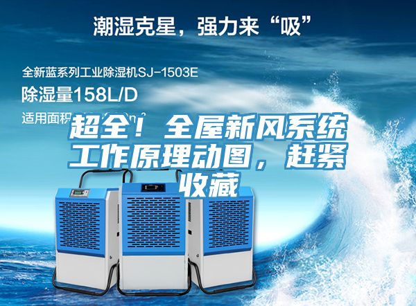 超全！全屋新風係統工作原理動圖，趕緊收藏