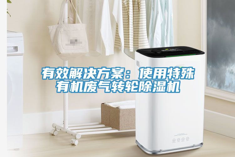 有效解決方案：使用特殊有機廢氣轉輪榴莲视频官网APP