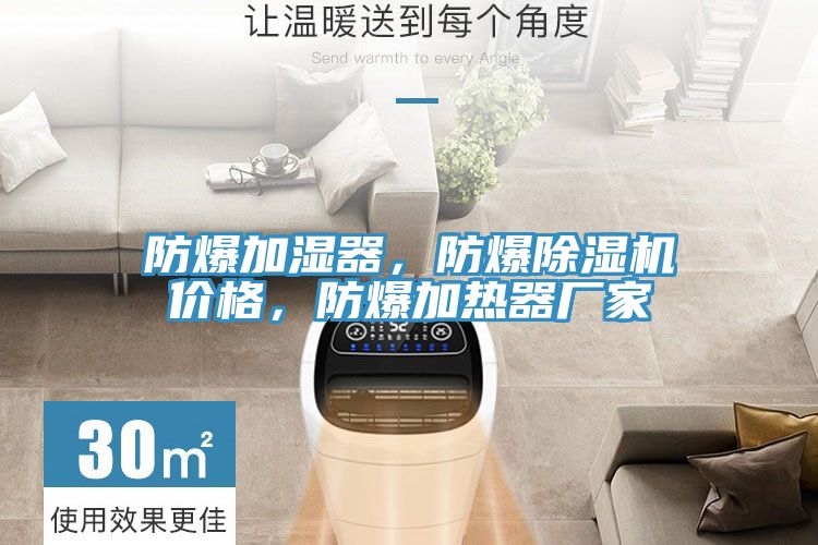防爆加濕器，防爆榴莲视频官网APP價格，防爆加熱器廠家