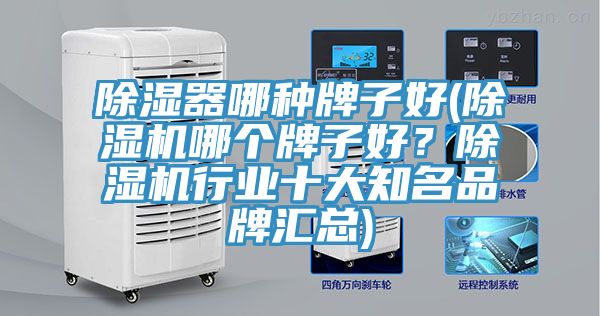 除濕器哪種牌子好(榴莲视频官网APP哪個牌子好？榴莲视频官网APP行業十大知名品牌匯總)