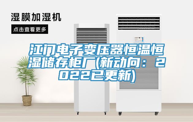 江門電子變壓器恒溫恒濕儲存櫃廠(新動向：2022已更新)
