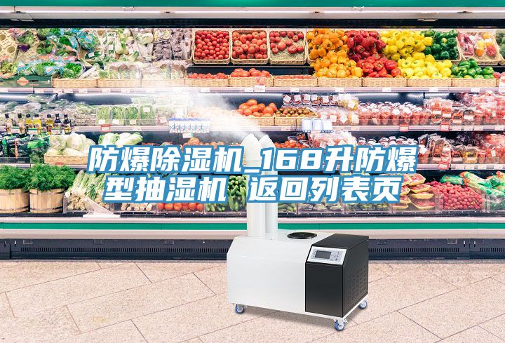 防爆榴莲视频官网APP_168升防爆型抽濕機 返回列表頁