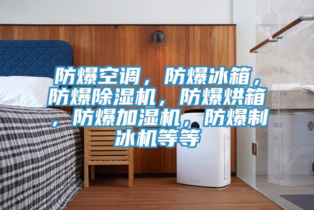 防爆空調，防爆冰箱，防爆榴莲视频官网APP，防爆烘箱，防爆加濕機，防爆製冰機等等