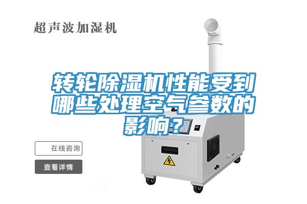 轉輪榴莲视频官网APP性能受到哪些處理空氣參數的影響？