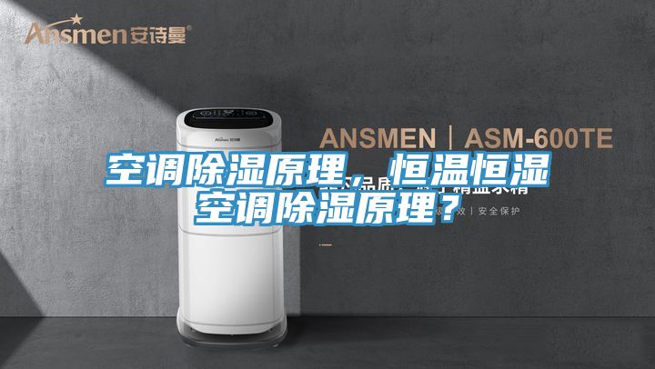 空調除濕原理，恒溫恒濕空調除濕原理？